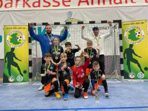 Starke Hallenkreismeisterschaft unserer F1 – Platz 3 von 31 Teams